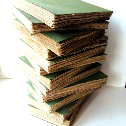 Green Book Stack of Classic French Literature from Tiggy & Pip - Just €180! Shop now at Tiggy and Pip