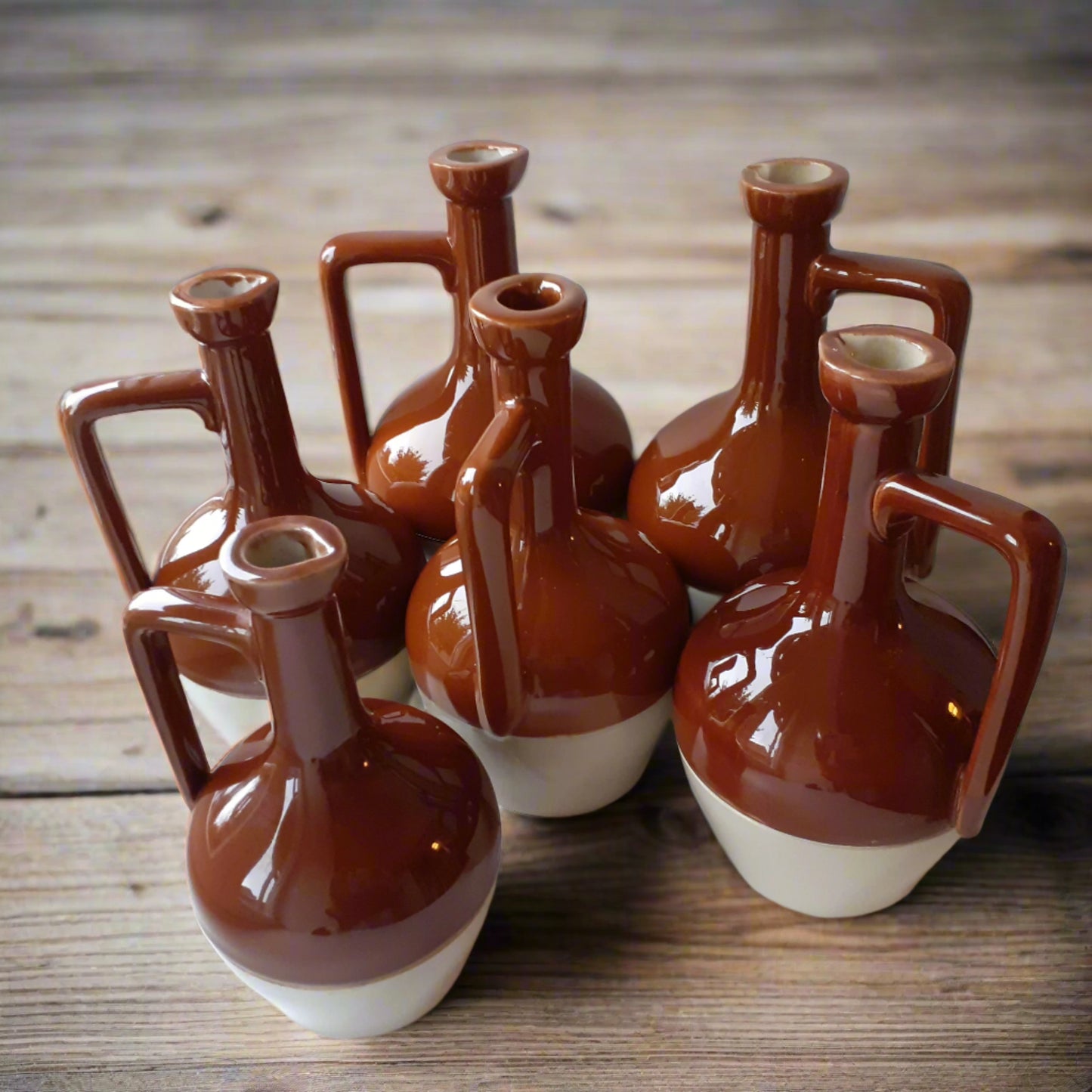 THREE Earthenware Pitchers. "P. Bardinet 100/75cl Distillateur Bordeaux Déposé". from Tiggy and Pip - Just €89! Shop now at Tiggy and Pip