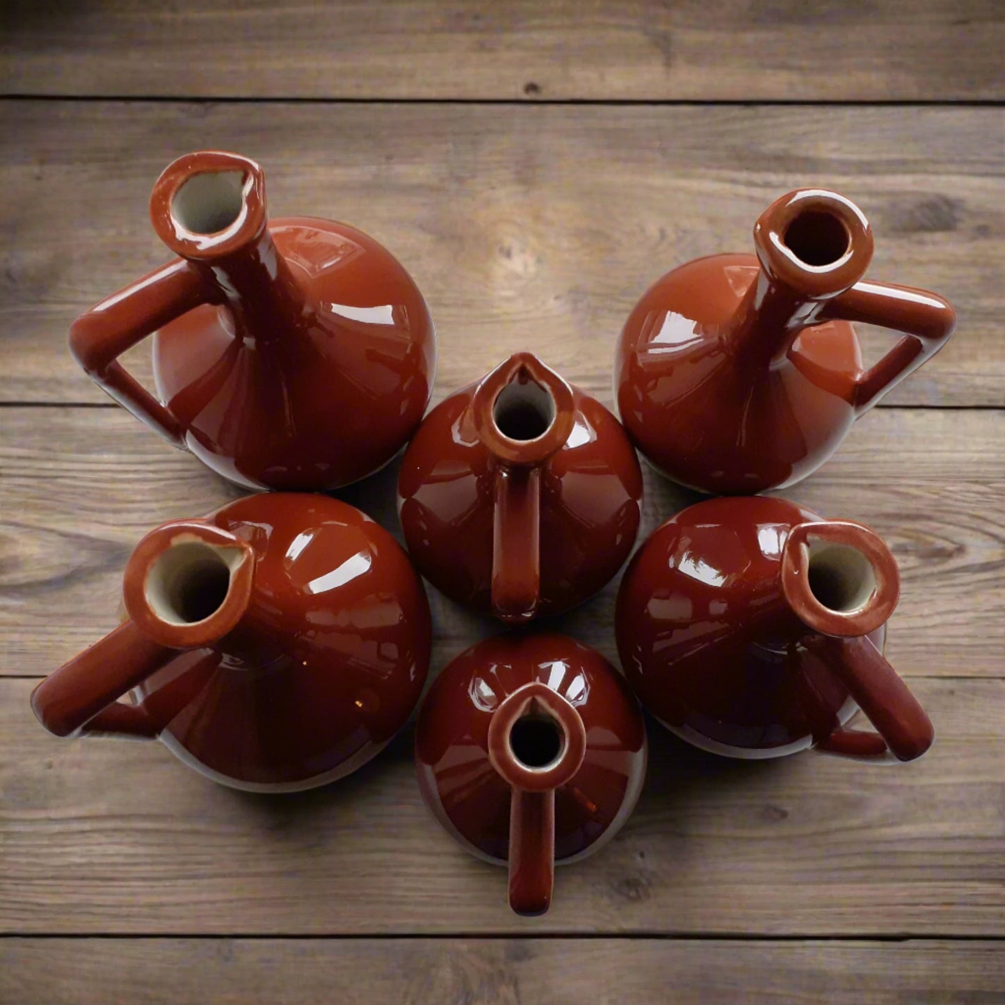 THREE Earthenware Pitchers. "P. Bardinet 100/75cl Distillateur Bordeaux Déposé". from Tiggy and Pip - Just €180! Shop now at Tiggy and Pip