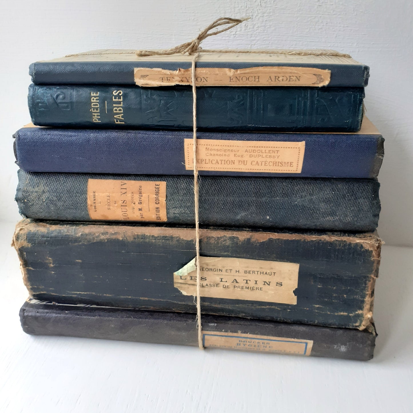 Antique French Inky Book Bundle from Tiggy & Pip - Just €148! Shop now at Tiggy and Pip