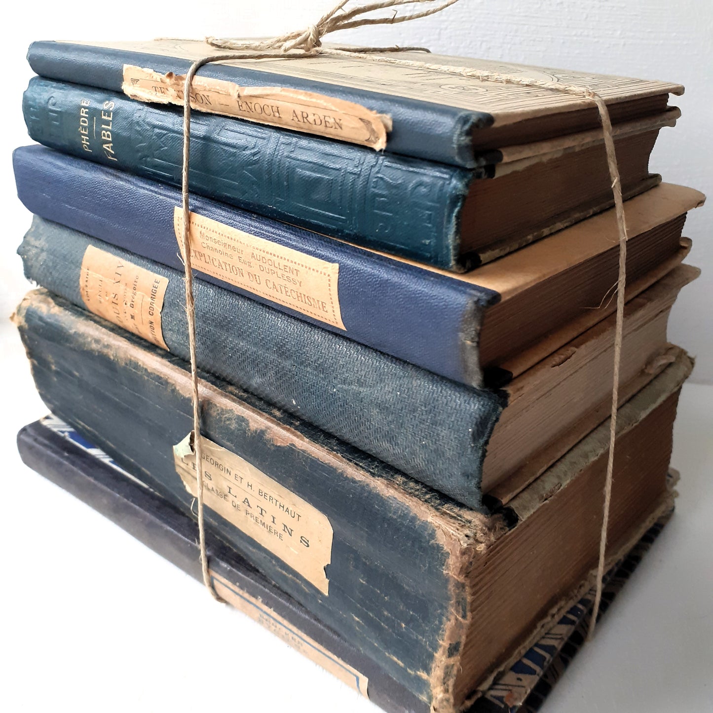 Antique French Inky Book Bundle from Tiggy & Pip - Just €148! Shop now at Tiggy and Pip