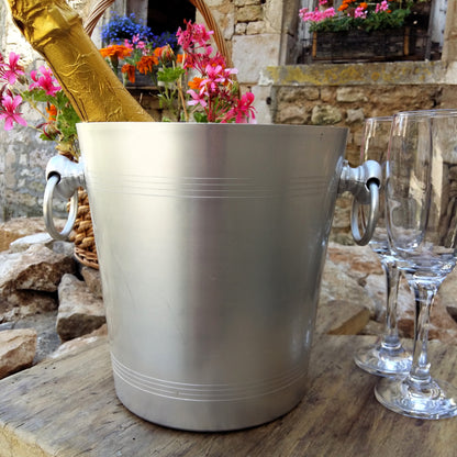 Vintage CHARLES HEIDSIECK Champagne Ice Bucket from Tiggy & Pip - Just €96! Shop now at Tiggy and Pip