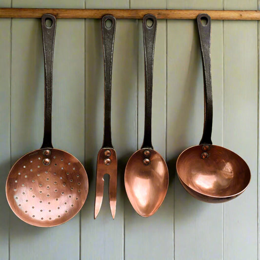 4 Professional Quality, Copper Kitchen Utensils from Tiggy & Pip - Just €146! Shop now at Tiggy and Pip