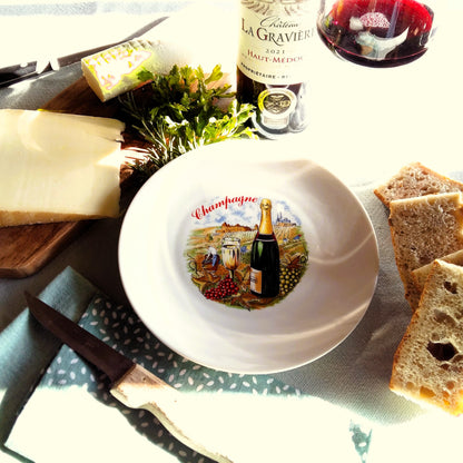 EIGHT Vintage Wine and Cheese Plates from Tiggy & Pip - Just €160! Shop now at Tiggy and Pip