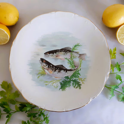 TEN Mix and Match Vintage Fish Plates from Tiggy and Pip - Just €240! Shop now at Tiggy and Pip