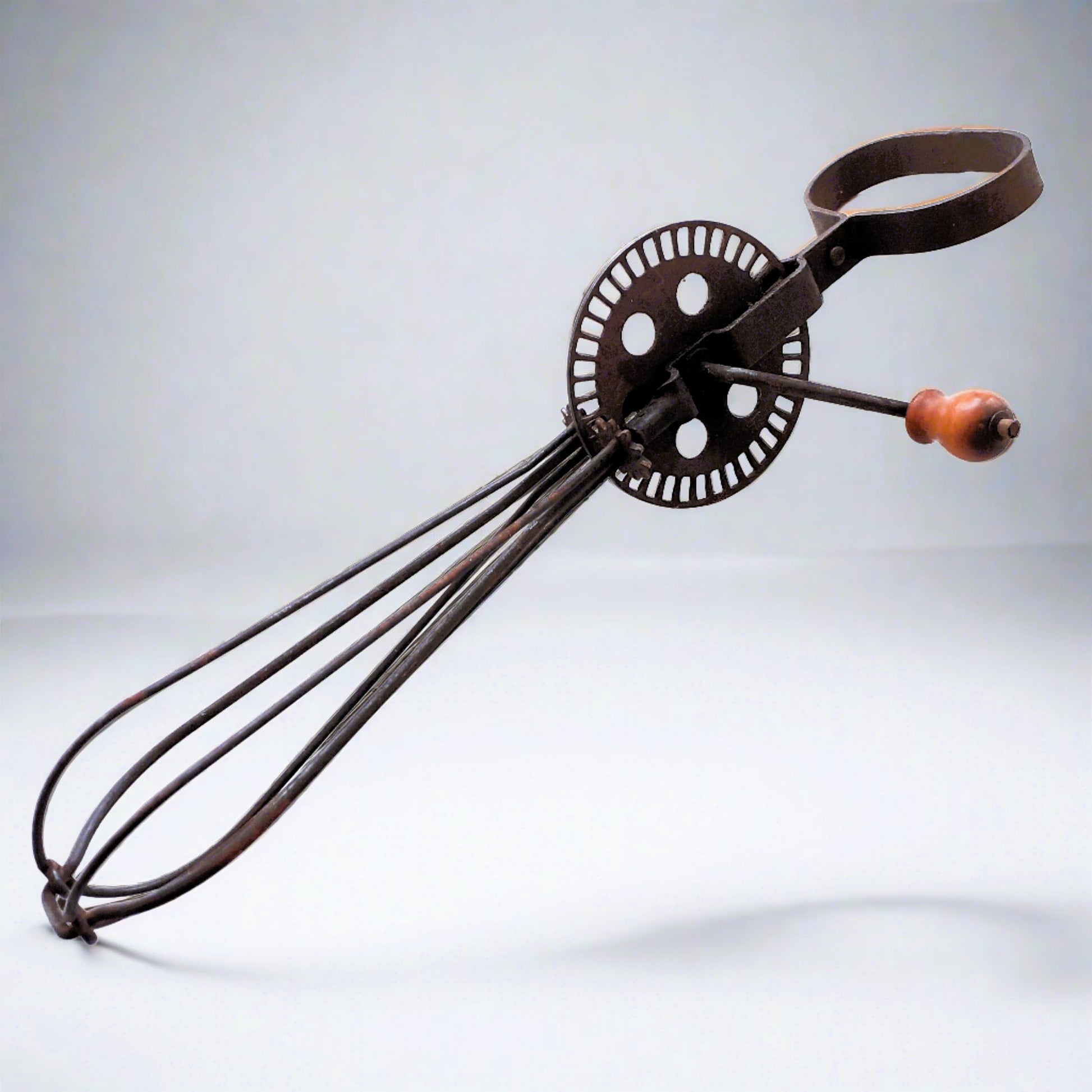 Antique Egg Whisk. Manual Rotary Egg Beater from Tiggy & Pip - Just €29.80! Shop now at Tiggy and Pip