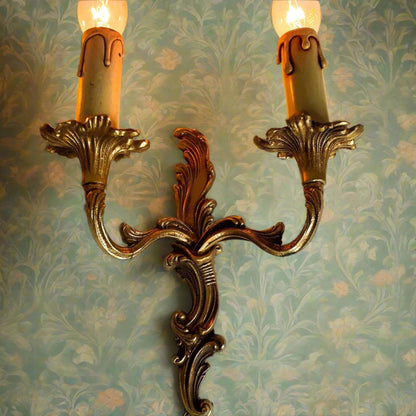 Pair of Regency Style Bronze Sconces from Tiggy & Pip - Just €120! Shop now at Tiggy and Pip