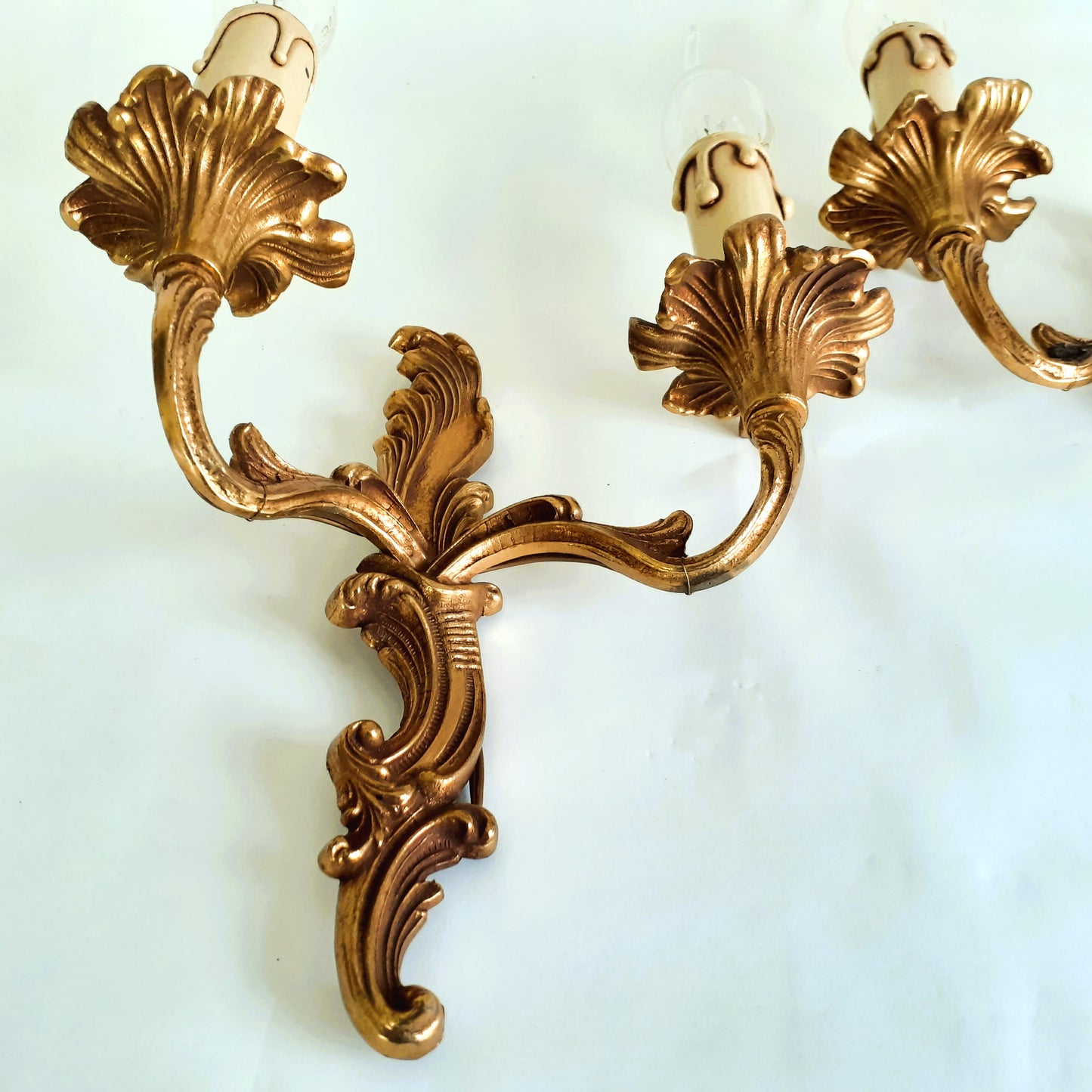 Pair of Regency Style Bronze Sconces from Tiggy & Pip - Just €120! Shop now at Tiggy and Pip