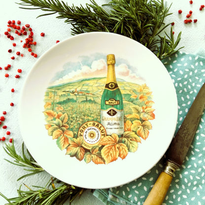 Set of Six French Wine and Cheese Party Plates from Tiggy & Pip - Just €132! Shop now at Tiggy and Pip