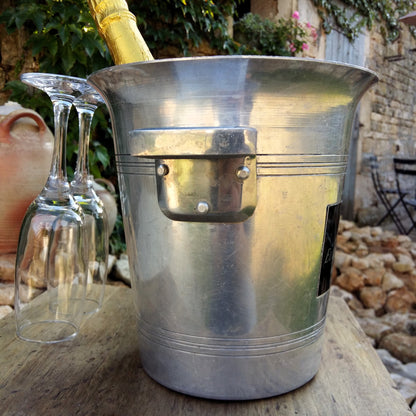 Vintage EUGENE CLIQUOT Champagne Ice Bucket from Tiggy and Pip - Just €59! Shop now at Tiggy and Pip