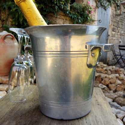 Vintage EUGENE CLIQUOT Champagne Ice Bucket from Tiggy and Pip - Just €59! Shop now at Tiggy and Pip