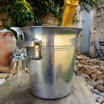 Vintage EUGENE CLIQUOT Champagne Ice Bucket from Tiggy and Pip - Just €59! Shop now at Tiggy and Pip