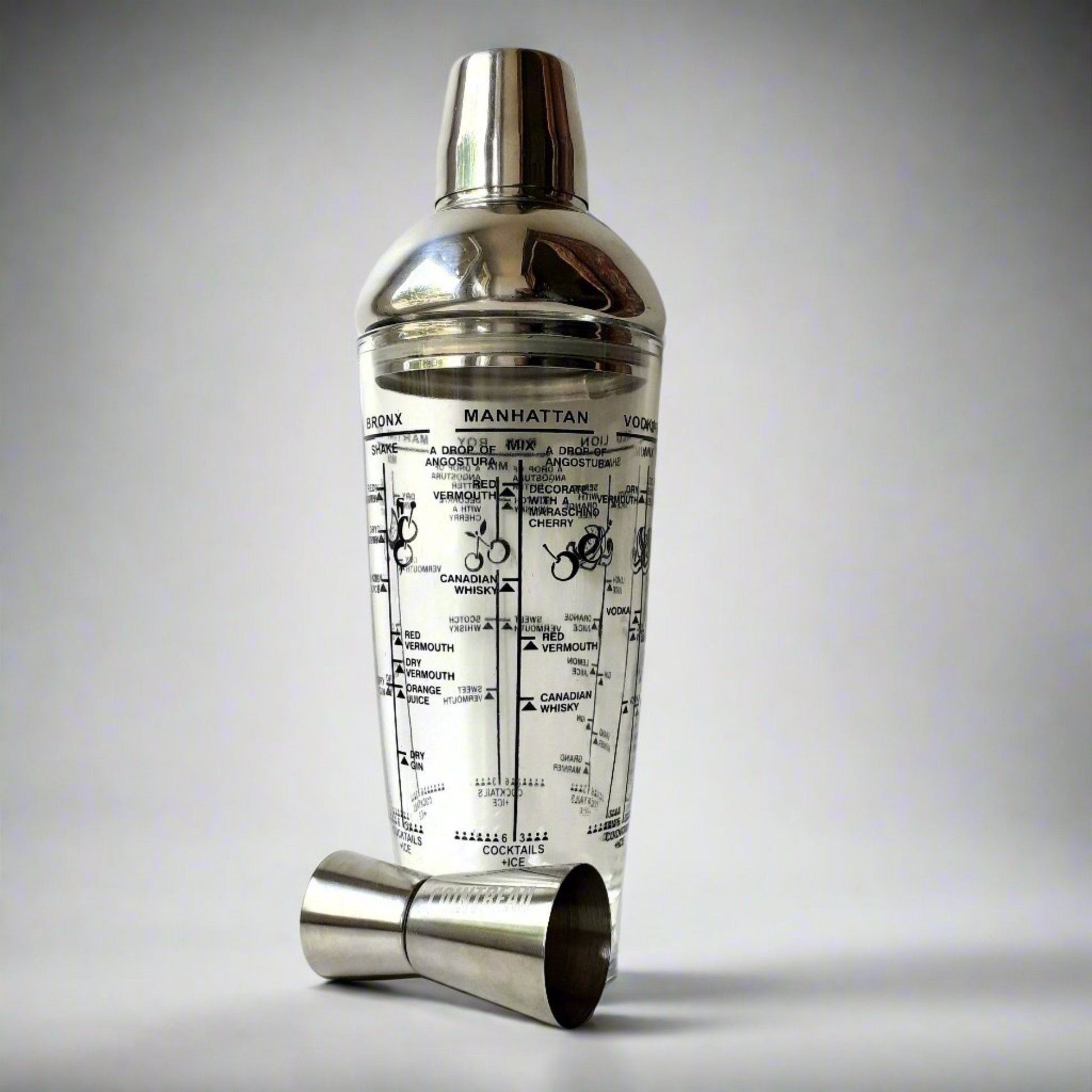 Large 1970's Glass Cocktail Shaker from Tiggy & Pip - Just €89! Shop now at Tiggy and Pip