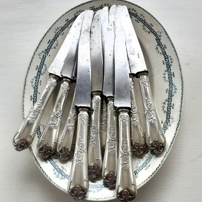 Twelve antique knives, stamped PARIS from Tiggy & Pip - Just €120! Shop now at Tiggy and Pip