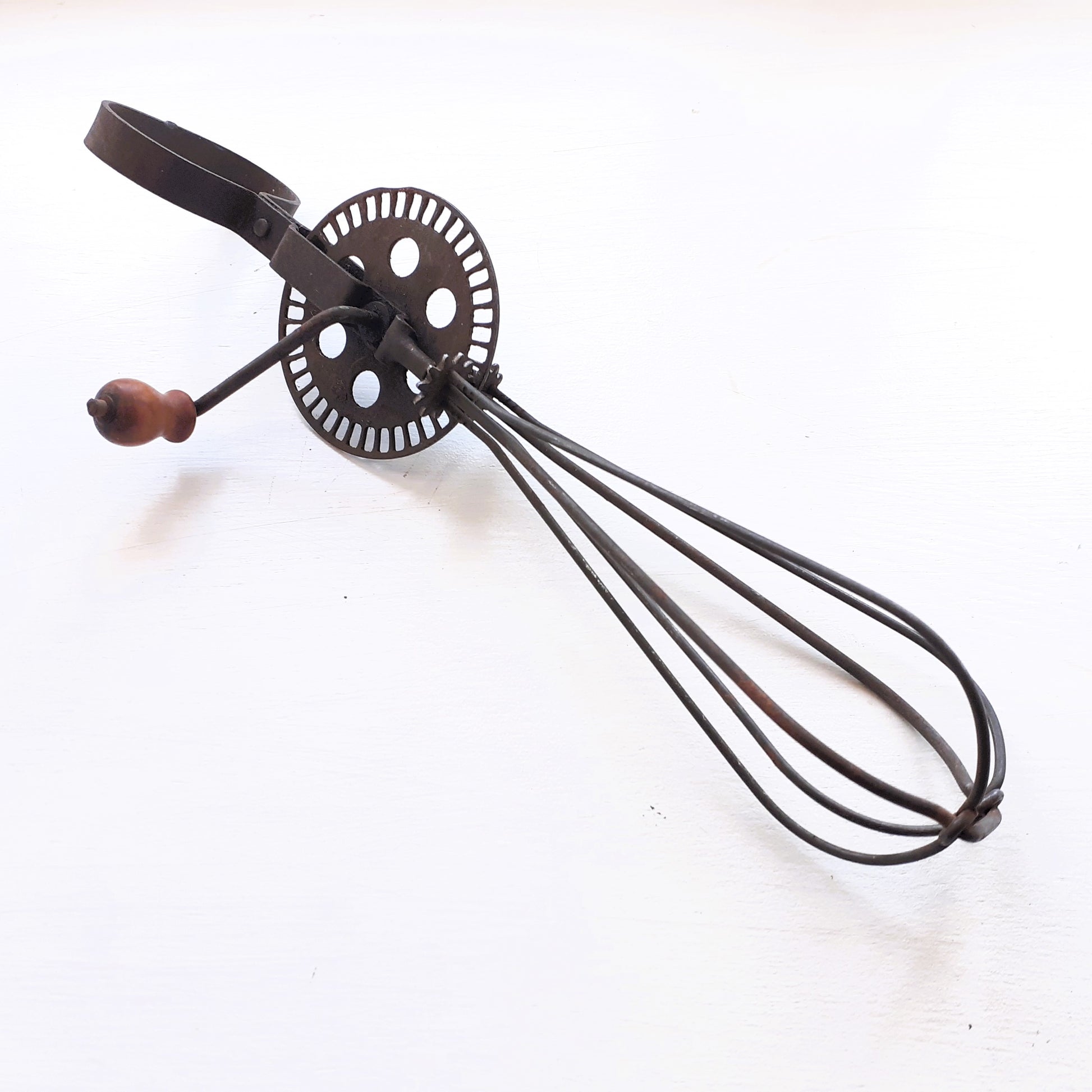 Antique Egg Whisk. Manual Rotary Egg Beater from Tiggy & Pip - Just €29.80! Shop now at Tiggy and Pip