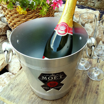 Vintage MOET & CHANDON Champagne Ice Bucket from Tiggy & Pip - Just €96! Shop now at Tiggy and Pip