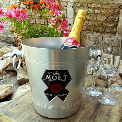 Vintage MOET & CHANDON Champagne Ice Bucket from Tiggy & Pip - Just €96! Shop now at Tiggy and Pip