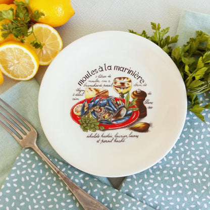 Six Plates for Moules with Large Serving Dish from Tiggy & Pip - Just €180! Shop now at Tiggy and Pip