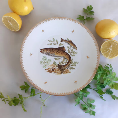 NINE Mix and Match Vintage Fish Plates from Tiggy and Pip - Just €216! Shop now at Tiggy and Pip