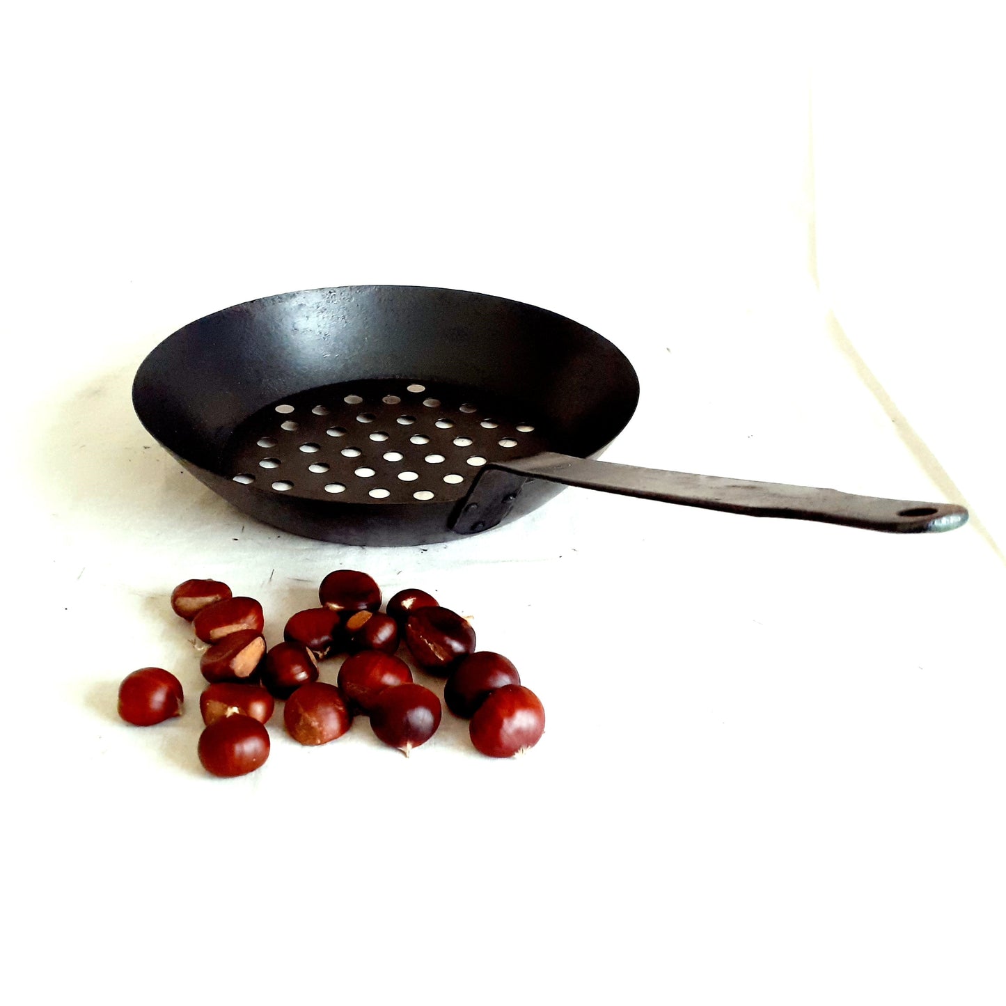 Sweet Chestnut Roaster. Chestnut Roasting Pan from Tiggy & Pip - Just €130! Shop now at Tiggy and Pip