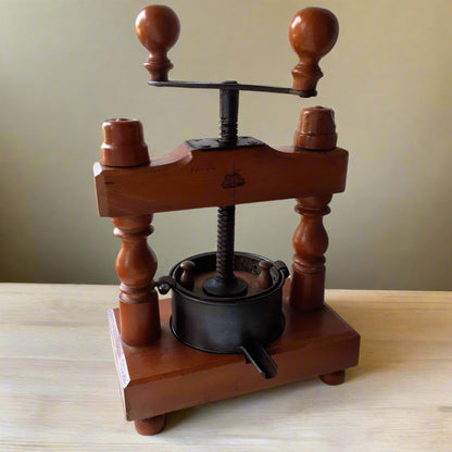 French Antique Table Top Cheese/Fruit Press from Tiggy & Pip - Just €340! Shop now at Tiggy and Pip