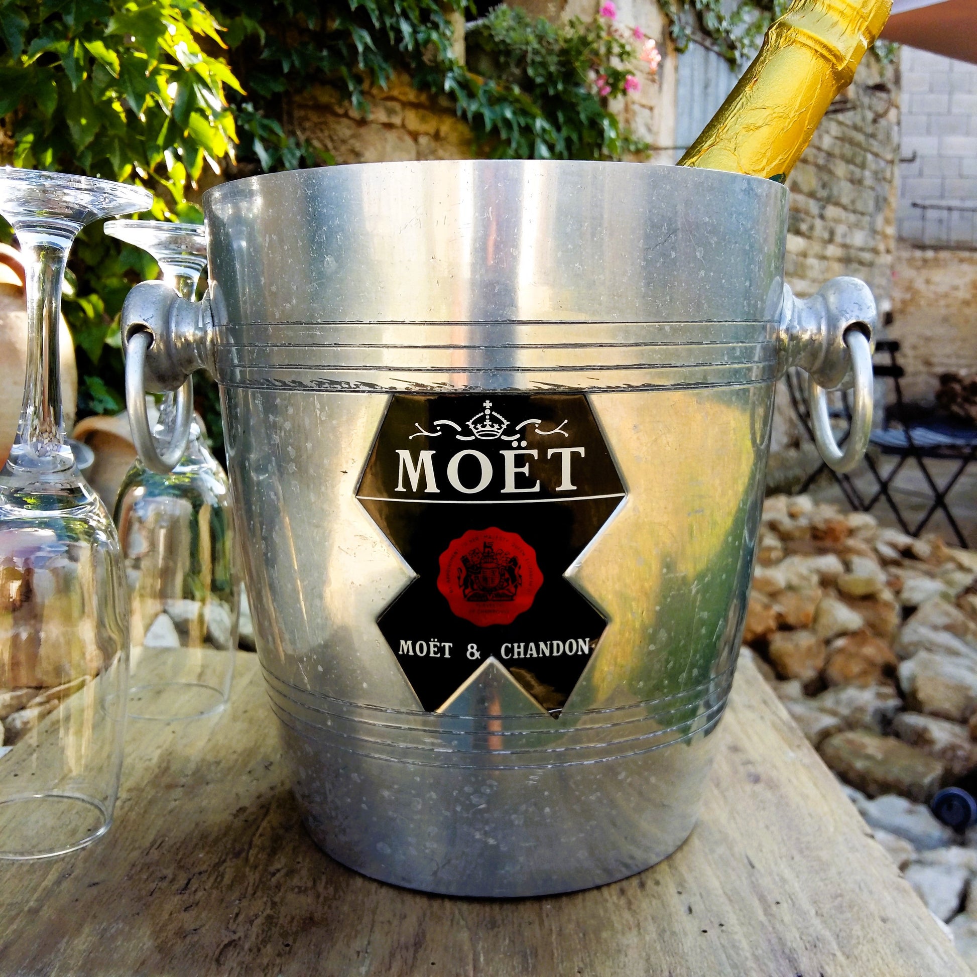 MOET & CHANDON Champagne Ice Bucket from Tiggy & Pip - Just €59! Shop now at Tiggy and Pip