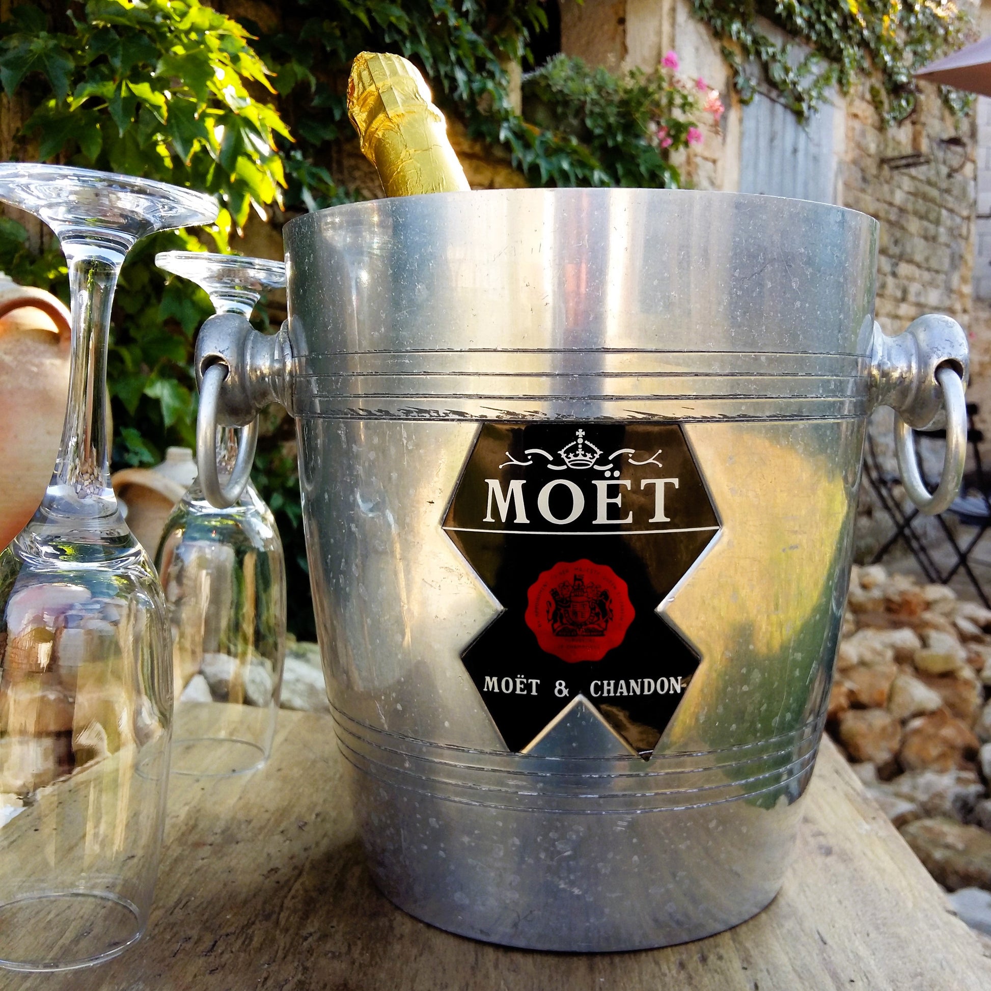 MOET & CHANDON Champagne Ice Bucket from Tiggy & Pip - Just €59! Shop now at Tiggy and Pip