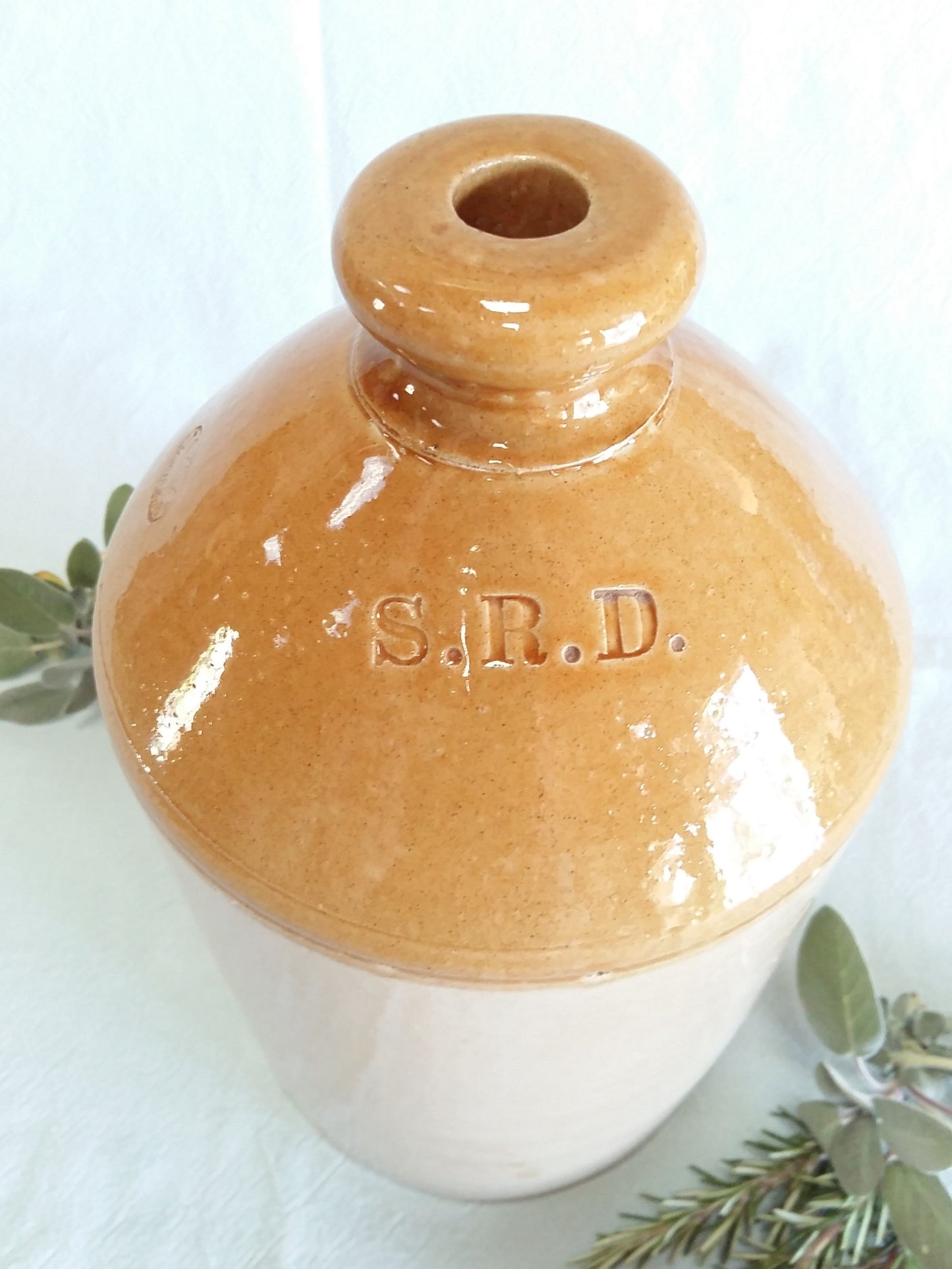 Genuine WWI SRD Stoneware Flagon from Tiggy & Pip - Just €199! Shop now at Tiggy and Pip