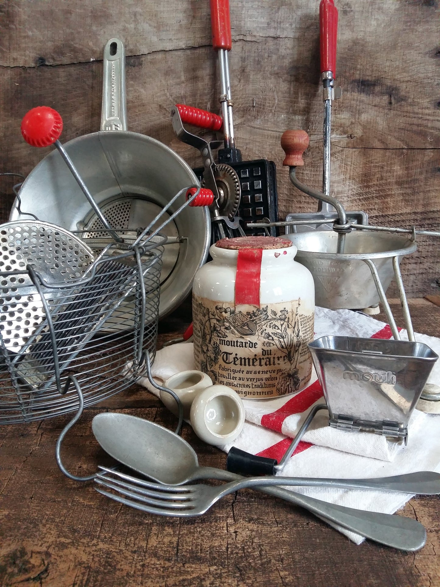 SIXTEEN Vintage Food Photography Props. from Tiggy & Pip - Just €156! Shop now at Tiggy and Pip